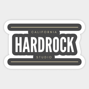 California HARDROCK Studio Sticker